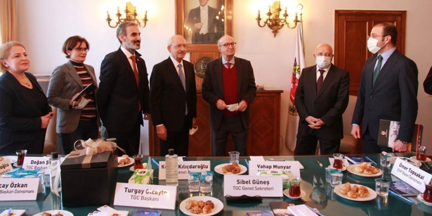 Kemal Kılıçdaroğlu'ndan TGC'ye ziyaret