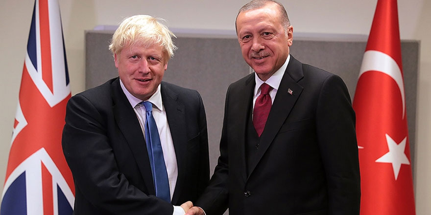 Erdoğan ile Boris Johnson görüştü