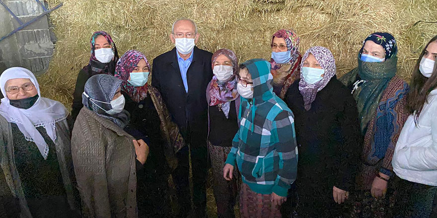 CHP Lideri Kemal Kılıçdaroğlu Uşak'ta esnafı ziyaret etti!
