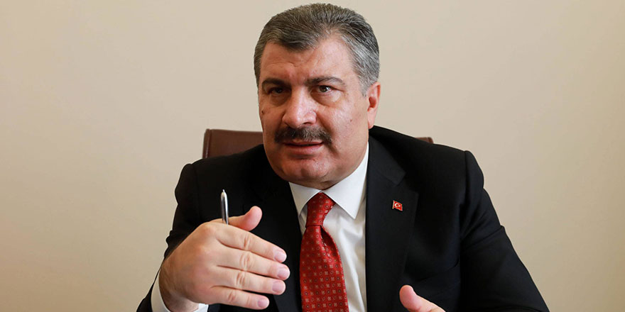 Bakanı Fahrettin Koca'dan Cumhurbaşkanı Erdoğan'a tebrik