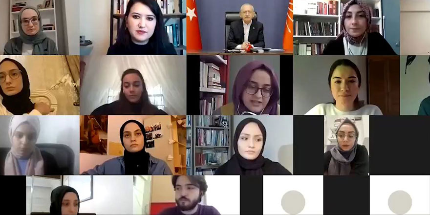 Genç kadınlar Kılıçdaroğlu'na bunu sordu: Ana muhalefet partisi orada mıydı?