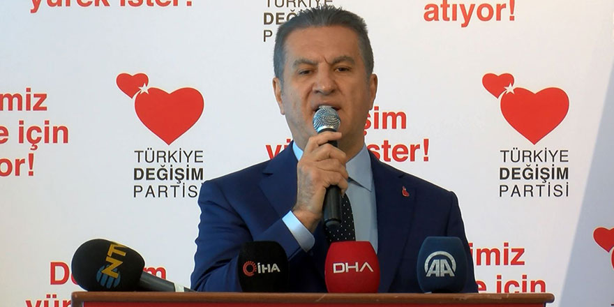 Türkiye Değişim Partisi Genel Başkanı Mustafa Sarıgül: Siyasetin şeklinin değiştireceğiz!