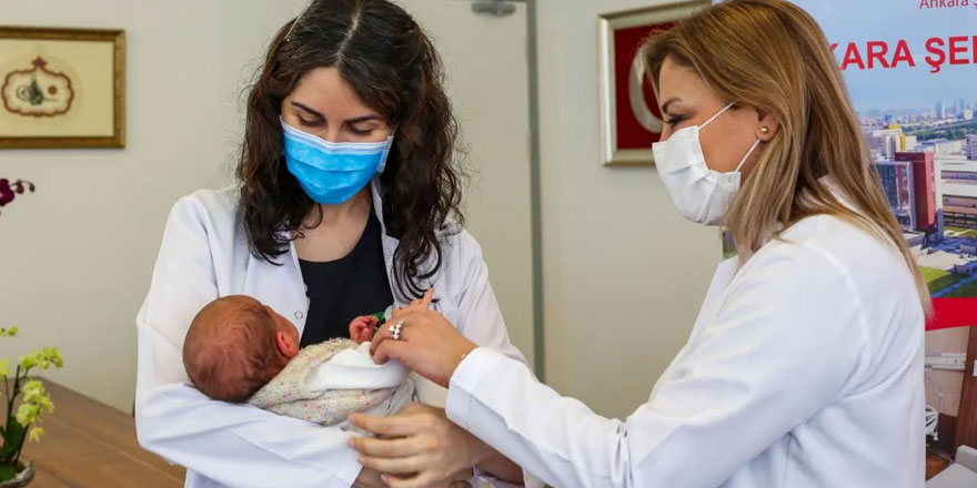 Türkiye'nin ilk antikorlu bebeği dünyaya geldi!