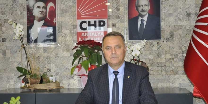 Son dakika... CHP Antalya İl Başkanı görevden alındı