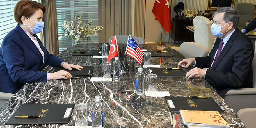 Akşener, ABD'nin Ankara Büyükelçi Satterfield ile görüştü