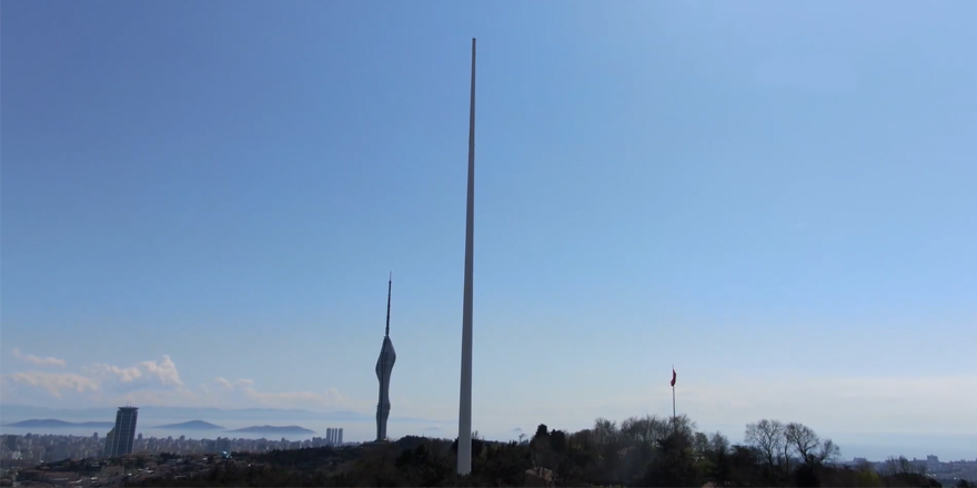 En uzun bayrak direği, Türk bayrağı ile buluşacak