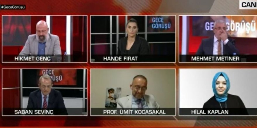 CNN Türk canlı yayınında ortalık karıştı! Ümit Kocasakal ile Hilal Kaplan birbirine girdi 