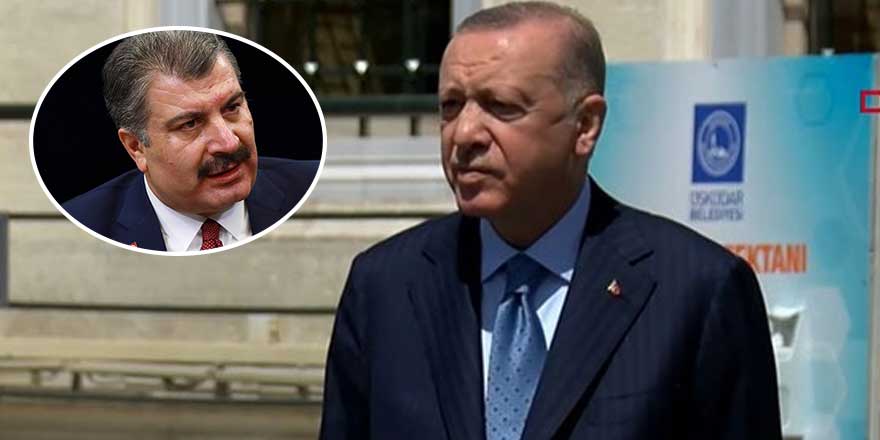 "Aşı tedariğinde sıkıntı var" diyen Bakanı, Erdoğan yalanladı