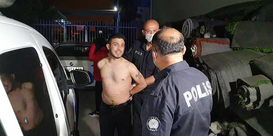 Adana'da Sezai Y. önce kaçtı yakalanınca polise dedikleri pes dedirtti!