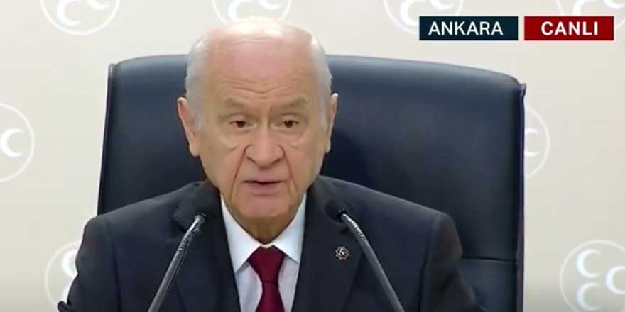 MHP Lideri Devlet Bahçeli basın toplantısında duyurdu: 100 maddelik anayasa önerisi