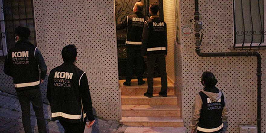 İstanbul'da suç örgütüne operasyon: Çok sayıda gözaltı