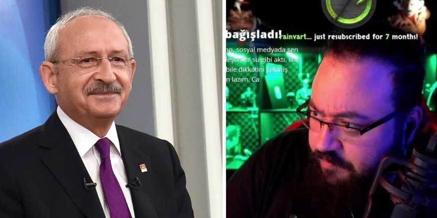 Kılıçdaroğlu'nun teklifine Twitch yayıncısı Jahrein'den yanıt