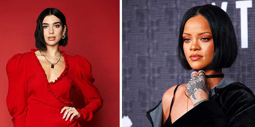 Rihanna ve Dua Lipa'dan Filistin paylaşımı