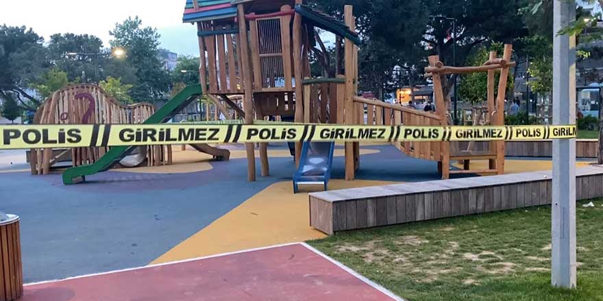 Ümraniye'de çocuk parkında silahlar patladı! Panik anlar yaşandı