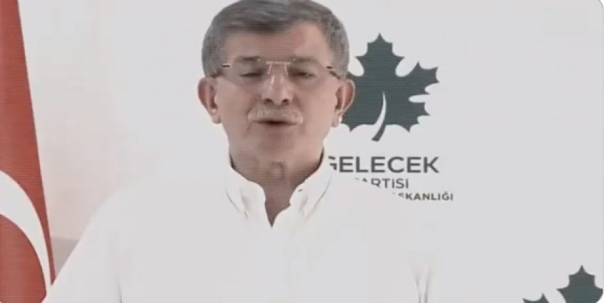 Ahmet Davutoğlu da bir tripod bir kamera aldı! Erdoğan ve Bahçeli'ye öyle şeyler söyledi ki...