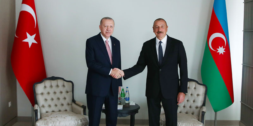 Erdoğan ve Aliyev, Şuşa'da baş başa görüştü