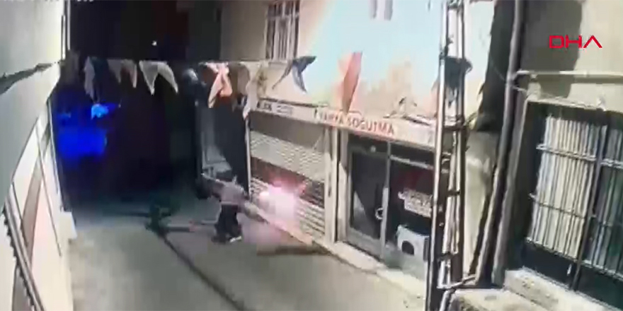Diyarbakır’da AKP Hani İlçe binasına molotoflu saldırı