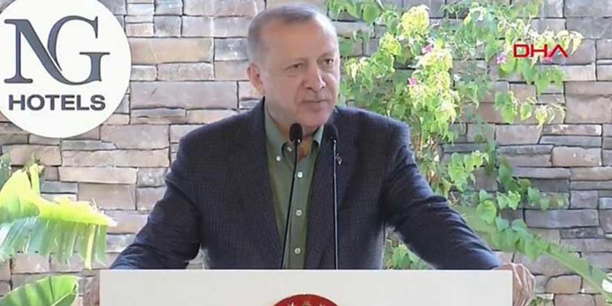 Cumhurbaşkanı Erdoğan otel açılışında konuştu!