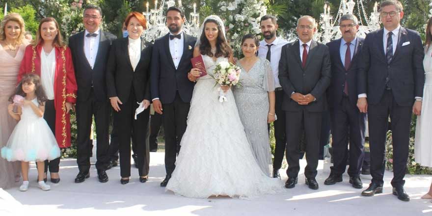 İYİ Partili başkanın oğlu dünyaevine girdi! Meral Akşener de düğüne katıldı