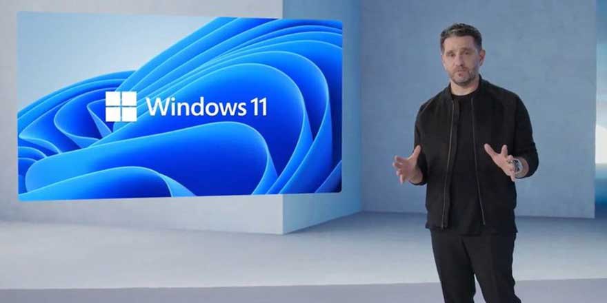 Herkes merakla bekliyordu! Dev yazılım Microsoft Windows 11'i tanıttı