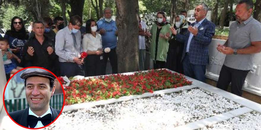 Kemal Sunal'ın mezarı başında gerginliği