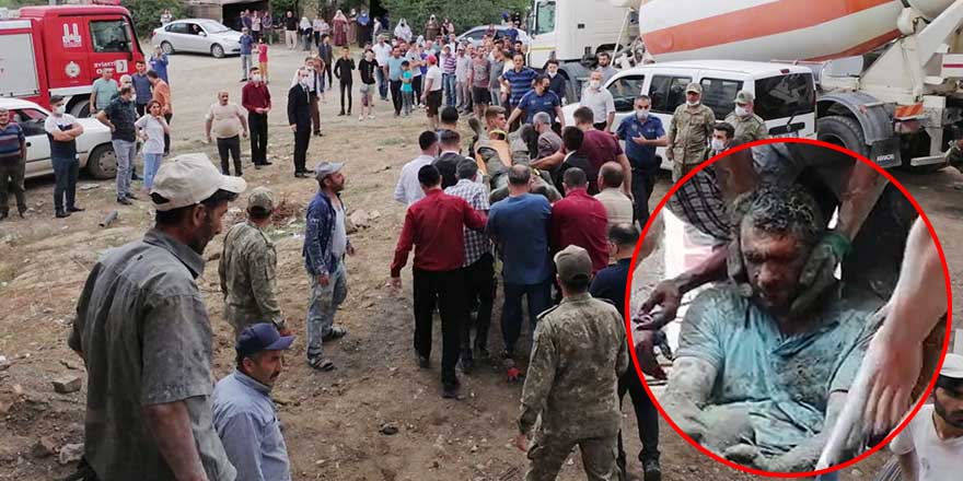 Erzurum'da cami inşaatında çökme: İşçiler enkaz altında kaldı
