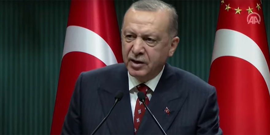 Cumhurbaşkanı Erdoğan, kabine toplantısı ardından açıklamalarda bulundu.