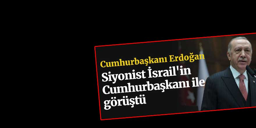 İsrail Cumhurbaşkanı'nı aramasını bu manşetle duyurdular: Milli Gazete'den Erdoğan'a tepki