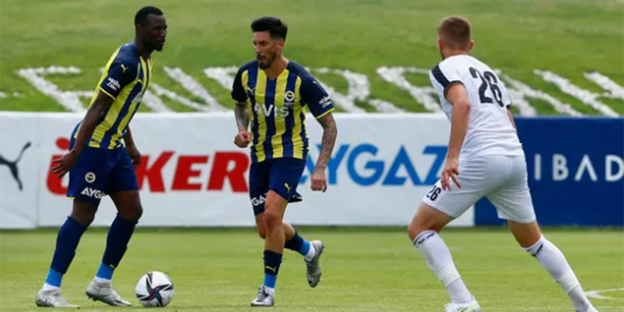 Fenerbahçe ilk hazırlık maçını kazandı