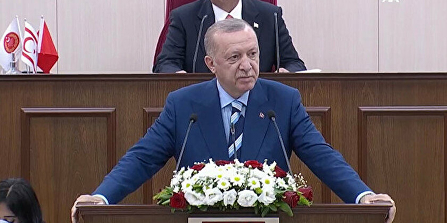 Cumhurbaşkanı Erdoğan Kıbrıs'ta açıklamalarda bulundu ve müjdelerini verdi...