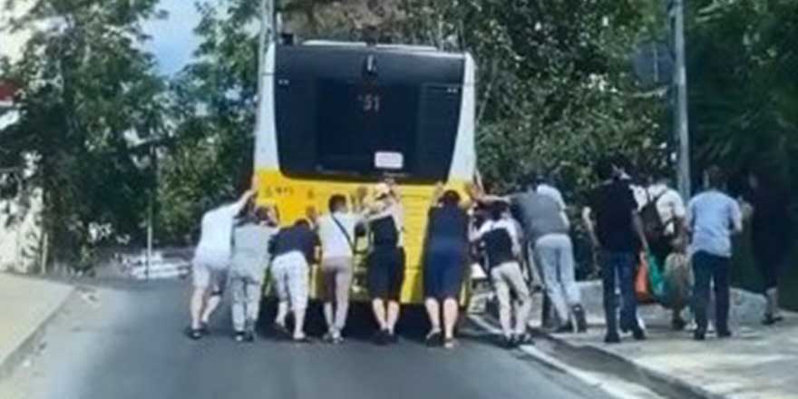 Onaylanmayan bütçenin bedeli yolcuya otobüs ittirdi