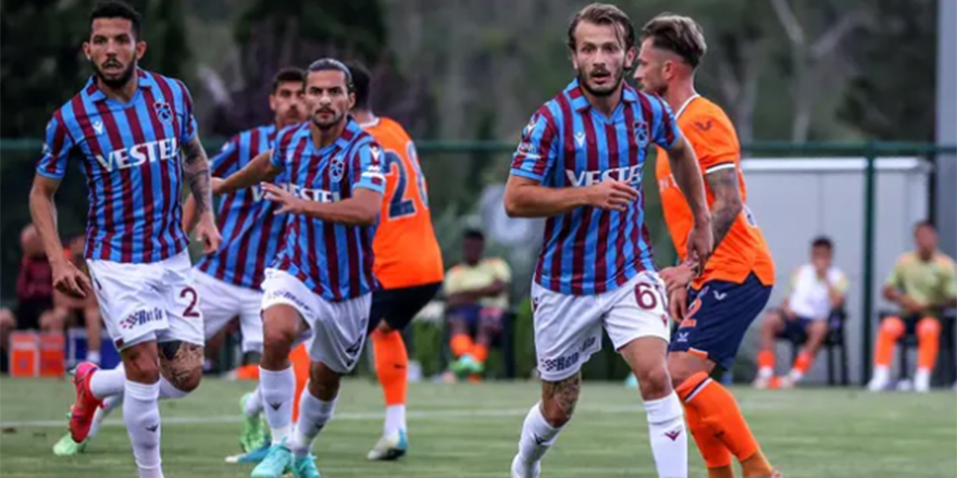 Trabzonspor - Başakşehir maçında gol sesi çıkmadı