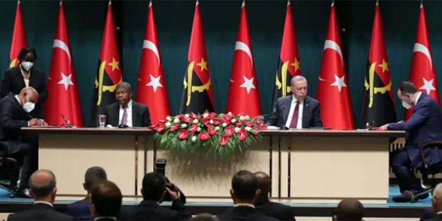 Cumhurbaşkanı Erdoğan ile Angola Cumhurbaşkanı Laurenço'dan ortak açıklama