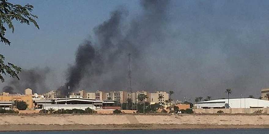Bağdat'ta ABD Büyükelçiliği'ne roketli saldırı
