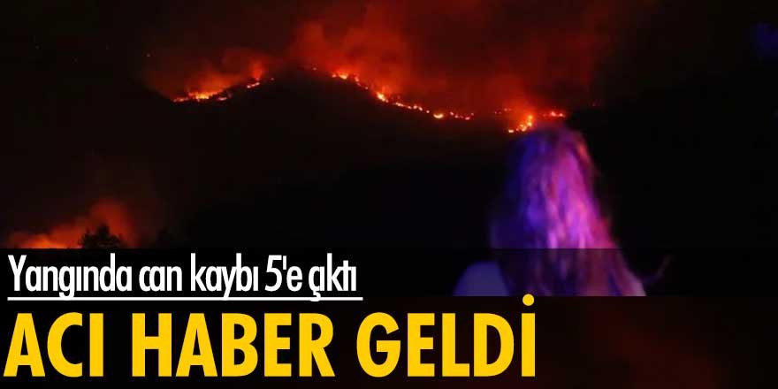 Bakan Fahrettin Koca açıkladı: Yangında can kaybı 5'e çıktı