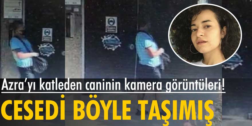 Azra Gülendam Haytaoğlu'nu öldüren Mustafa Murat Ayhan'ın görüntüleri ortaya çıktı