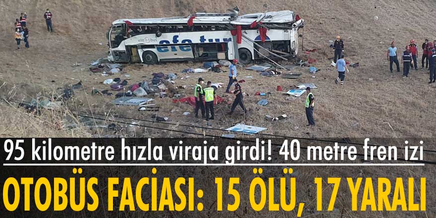 Balıkesir'de korkunç kaza! 15 kişi hayatını kaybetti