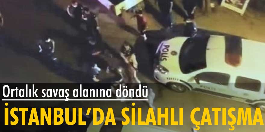 İstanbul Çekmeköy'de silahlı çatışma