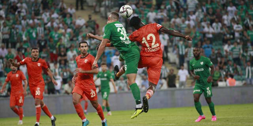 Bursaspor - Adanaspor: 1-1