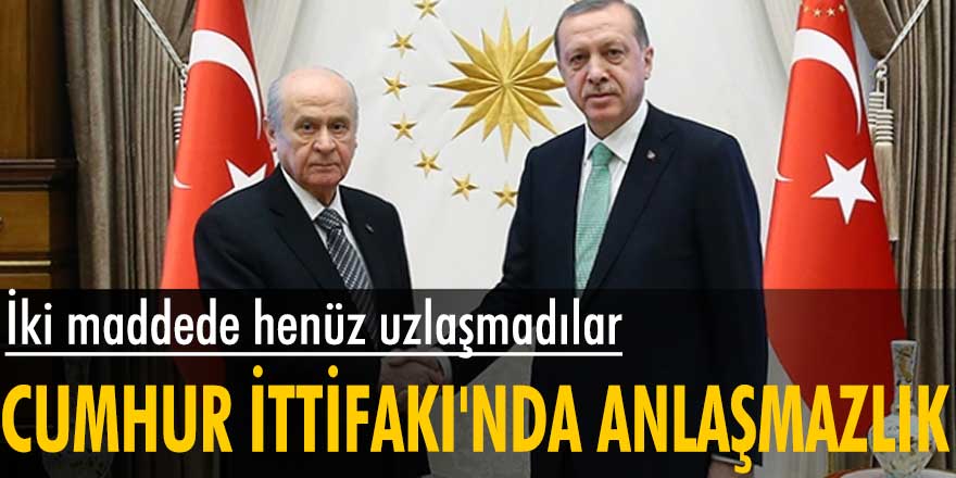 Abdulkadir Selvi, AKP ile MHP'nin iki maddede henüz uzlaşmadığını yazdı