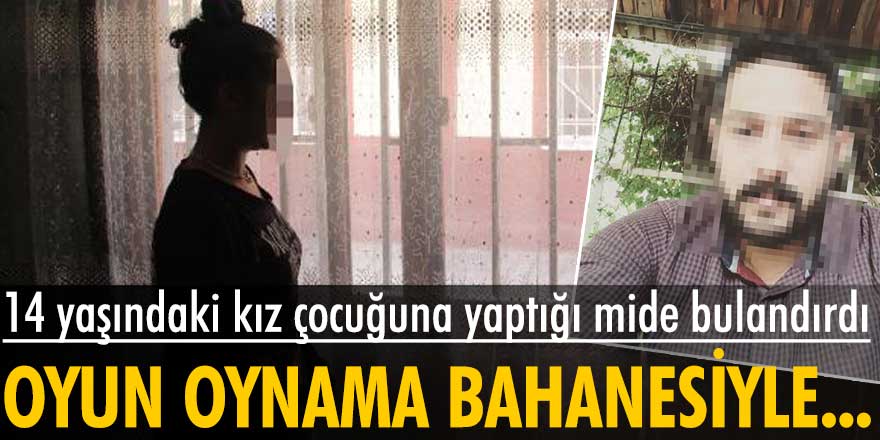 Diyarbakır'da 5 çocuk babası müzisyenin 14 yaşındaki kız çocuğuna yaptığı mide bulandırdı