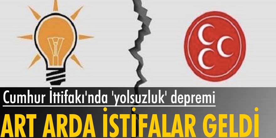 Çorum İskilip'te Cumhur İttifakı'nda 'yolsuzluk' depremi