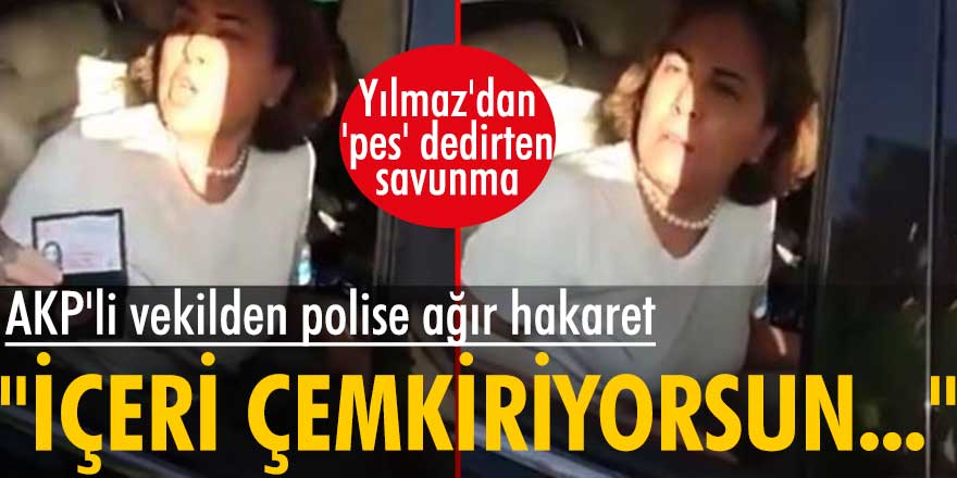 CHP Mersin Milletvekili Ali Mahir Başarır, AKP Milletvekili Zeynep Gül Yılmaz’ın polise hakaret ettiği görüntüleri paylaştı