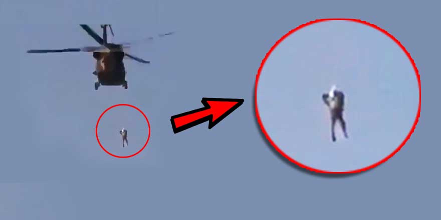 “Taliban bir kişiyi helikoptere asarak idam etti” iddiası!