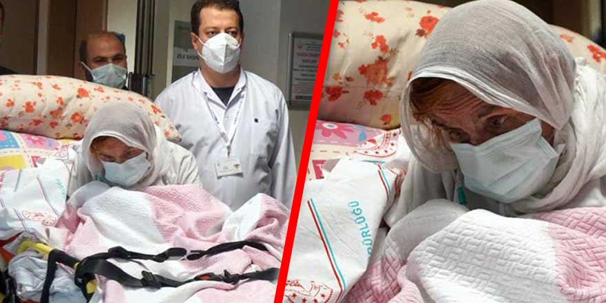 Siirt'te yaşayan 108 yaşındaki Fatım Özdemir, koronavirüsü yendi!