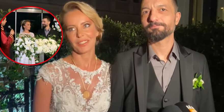 Ünlü şarkıcı Mehmet Erdem ve oyuncu Vildan Atasever evlendi