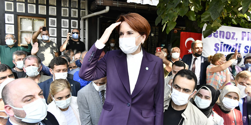 İYİ Parti lideri, AKP'nin kalesinde 'Cumhurbaşkanı Akşener' sloganlarıyla karşılandı
