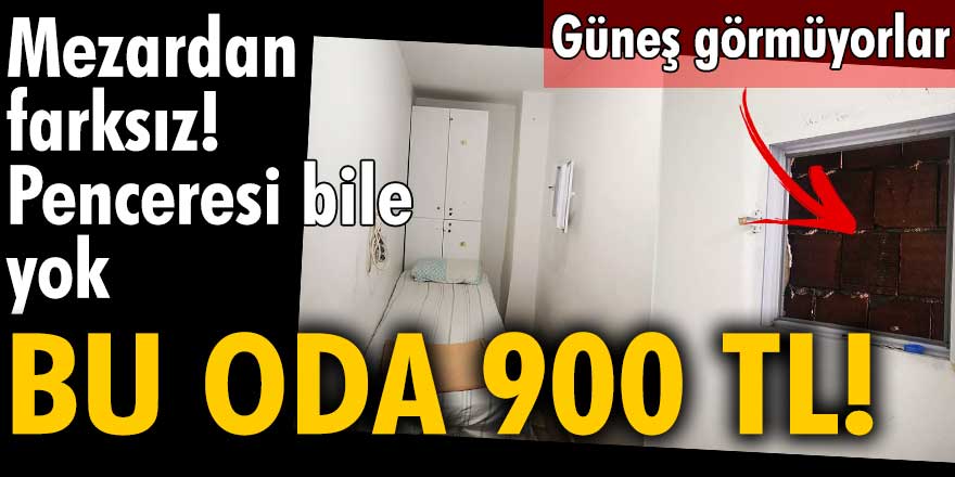 İstanbul'da öğrencilere 900 TL'ye kiralanan 'havalandırmalı' oda 