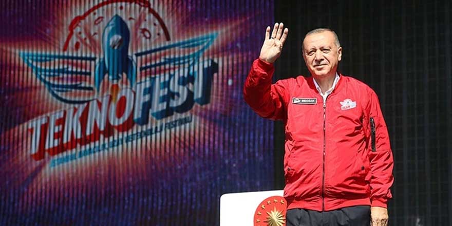 Erdoğan, TEKNOFEST'te açıklamalarda bulundu