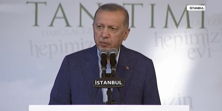 Erdoğan: "Türkiye'de yurt yokmuş gibi yalanlar söyleniyor"